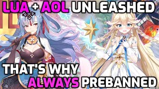 That's why they're ALWAYS prebanned! AoL + Lua combo RTA Valorous Season [Epic Seven]