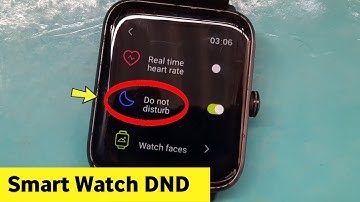 How to On / Off DND Mode in Noise ColorFit Pro 2/ 3 Smart Watch Pulse Noisefit active