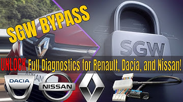 SGW Bypass: Unlock Full Diagnostics for Renault, Dacia, and Nissan - Renault Arkana 2021+