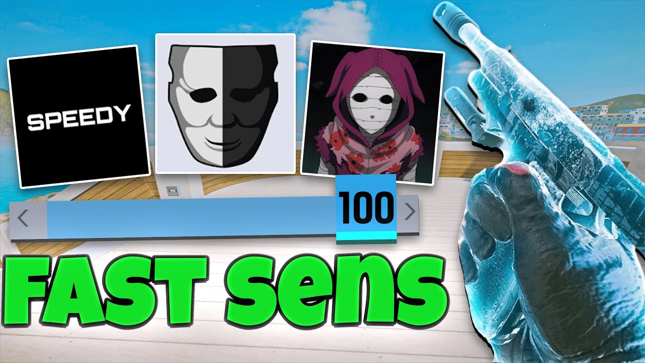 Fast Sens For R6 I Used EVERY FAST Console Champion Sensitivity....Whats The BEST ...