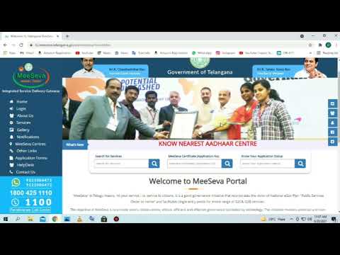How to get meeseva login id in TS 2021 || How to create TS meeseva account in hindi