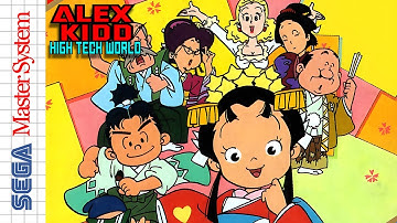 Alex Kidd: High-Tech World (Master System) Playthrough