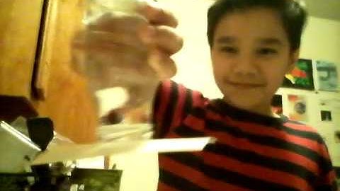 water experiment fail