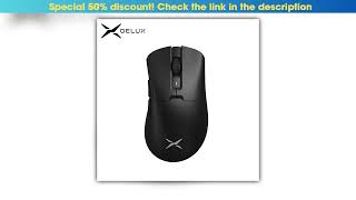 Hot Picks Delux M900PRO Wireless Gaming Mouse Ergonomic 8K Polling Rate PAW3395 63g Magnetic RGB Ch