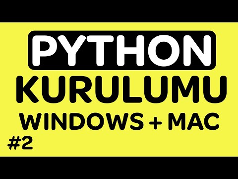 Python Kurulumu - Python Nasıl İndirilir - Python İndirme - Python Dersleri #2