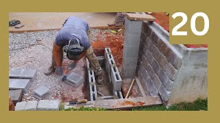 Building the Basin for our fountain | VLOG 20