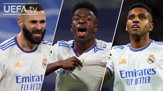  BENZEMA, VINICIUS, RODRYGO | All REAL MADRID 2021/22 GOALS to reach the #UCL Final 