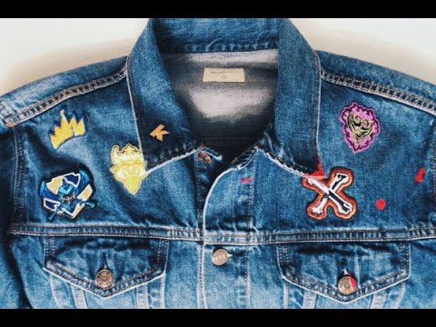 Pins + Patches: How to DIY Your Own Denim Jacket - Disney Descendants ...