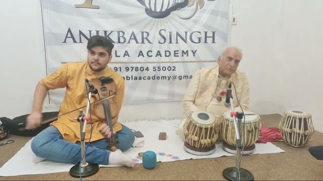 BAITHAK | USTAD PANDIT RAMAKANT JI | CHAITANYA SHARMA  | VIOLIN | TABLA |