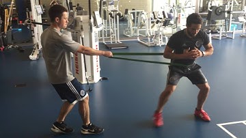 Band Resisted Lateral Steps