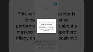 Famous Actors Trivia - Hangr Jan 7th 2025 screenshot 1