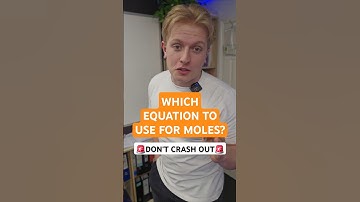How to know which calculation in moles Calculations HACK #GCSE #Chemistry #Revision