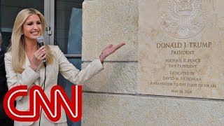 Ivanka Trump mocked for smiling at embassy opening