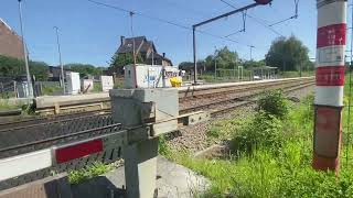 Thieu level crossing in Le Rœulx