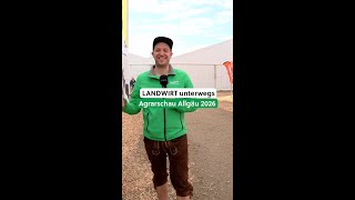 LANDWIRT auf der Agrarschau Allgäu 2026! 🚜 #shorts