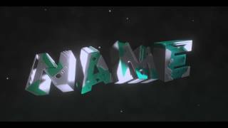 (PANZOID) 3D intro template FAST RENDER   free download