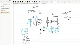EN2013  - (tutorial) BJT | Pi Model | Emitter-Base Resistance