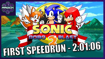 Learning a new speedrun! My first ever Sonic Robo Blast 2 beat the game speedrun in 2:01:06