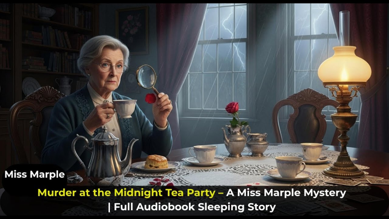 Murder at the Midnight Tea Party – A Miss Marple Mystery  Full Audiobook Sleeping Story