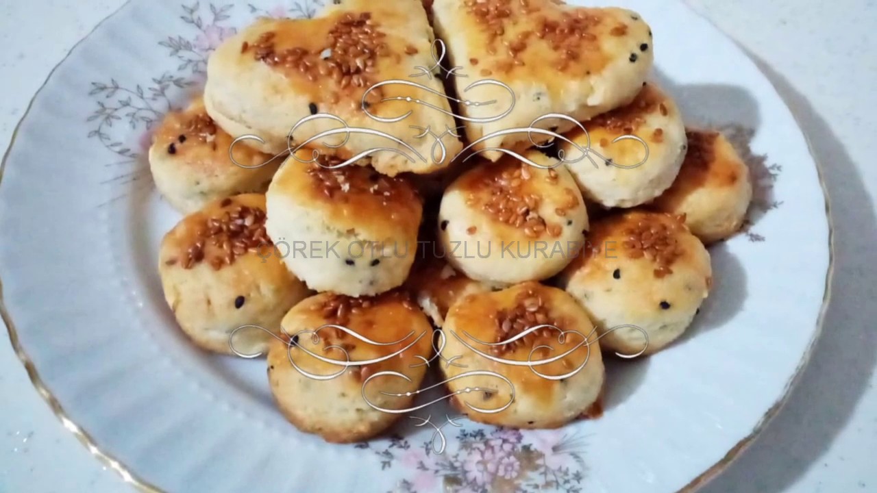 YAPIMI KOLAY TUZLU KURABİYE! YouTube