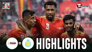 Highlights | Bashundhara Kings vs Chittagong Abahani Ltd. | BPL 2023-24 | Football | T Sports