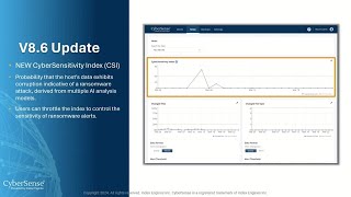 Index Engines CyberSense Version 8.6 Update