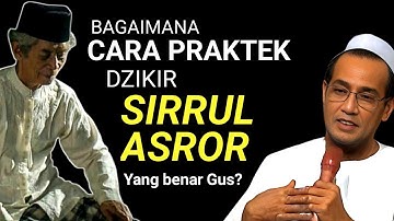 🔥 Rahasia Besar! Cara Mengamalkan Dzikir Sirrul Asror Agar Hati Tenang & Dekat Dengan Allah