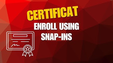 Enroll Certificates Using MMC Snap-ins on Windows 11 Step-by-Step Tutorial #MMCSnapIn #window