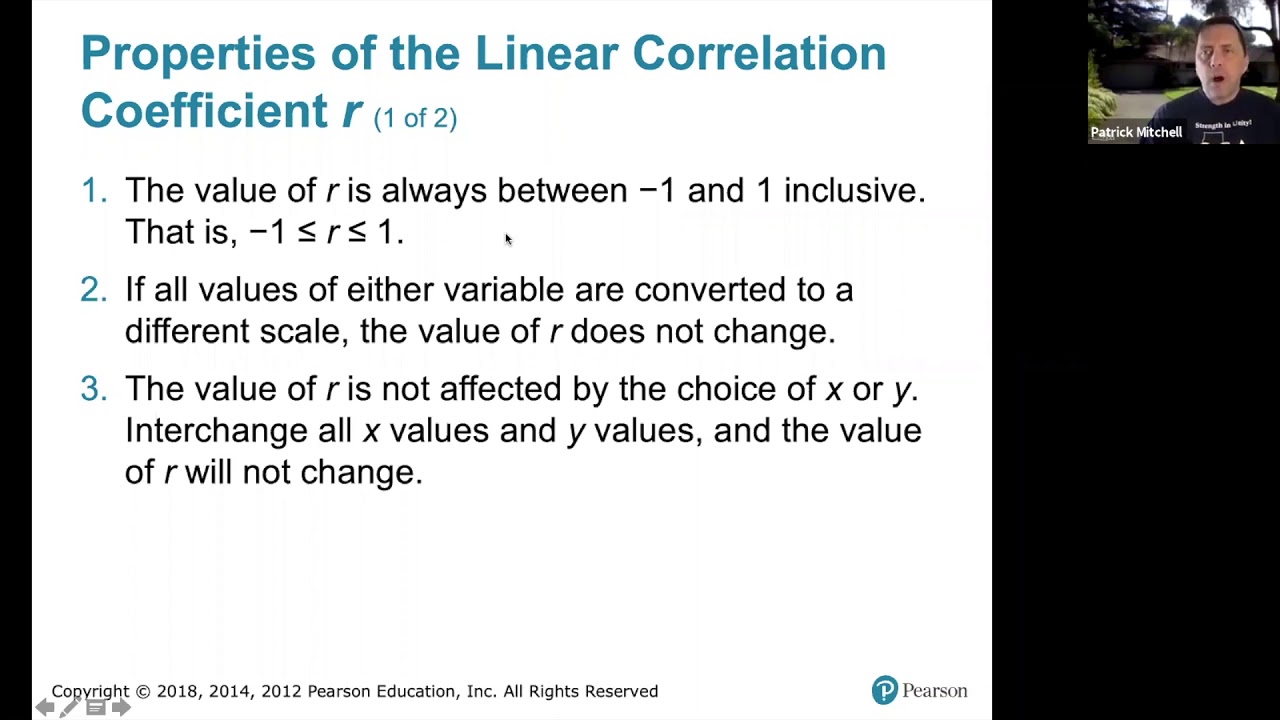 10-1 Correlation part 1 - YouTube