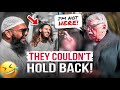 😂 FUNNY DEBATE❗Confused OLD Man 🆚️ Shaykh Uthman | NEW SHAHADA!