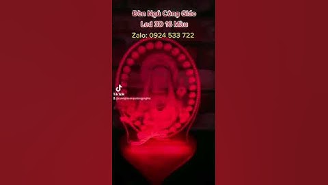 Đèn Ngủ Công Giáo Xứ - Led 3D 16 Màu #ĐènNgủLed3DCôngGiáo#ĐènNgủLed3DThiênGiáo#ĐènNgủLed3DKhắcHình