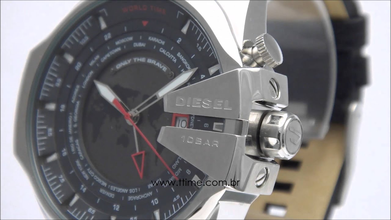 Relógio Diesel Mega Chief DZ4320/0PN - YouTube