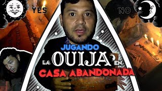 💥JUGANDO A LA OUIJA💥 En Una Casa ABANDONADA | SE MUEVEEE!!