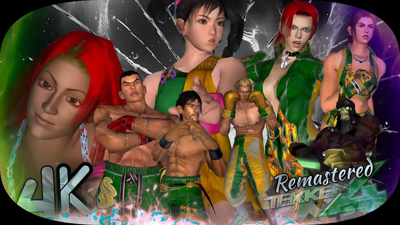 Eddy Tekken 5 style & Yoshi Team Ultra hard Tekken 4 Remastered UHD 4K 60 FPS 
