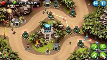 Alien Creeps TD - Challenges Level 13-Itza Ruin - Hard