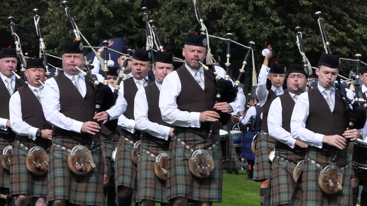 Glasgow Skye Association The World Pipe Band Championships 2019 [4K