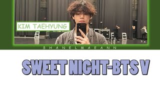 Bts V Sweet Night Karaoke Itaewon Cl Ost Part 12