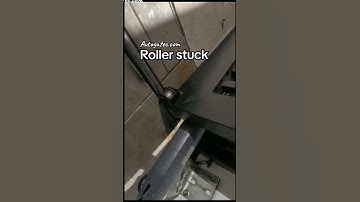 Autogate Roller stuck.