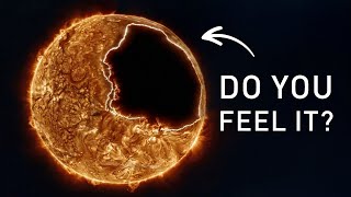 The Black Spot On The Sun Keeps Growing  Well Feel The Impact Soon