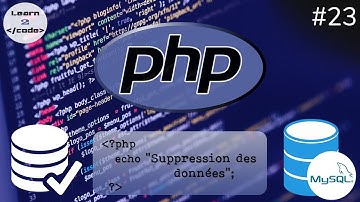 PHP #23 : Base de Données (Suppression des Données) - الدارجة المغربية