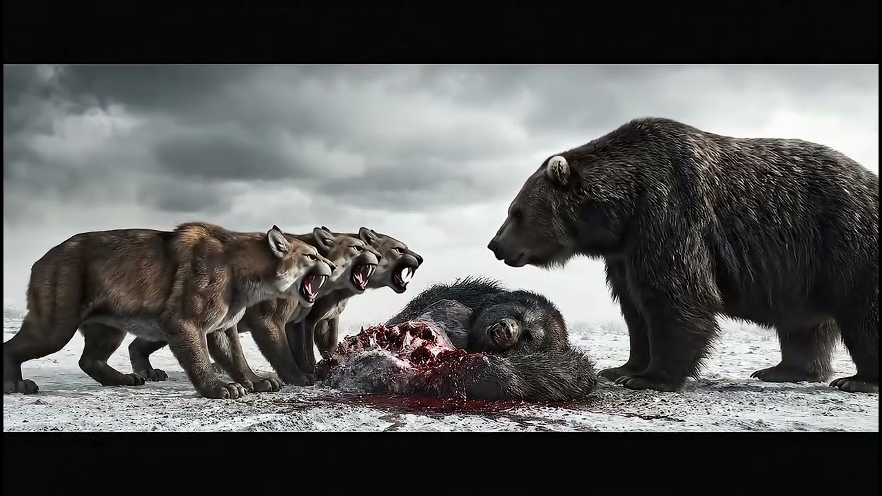 Жизнь миллионы лет назад | Динамика поведения высших хищников: стратегии охоты саблезубых тигров