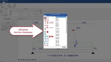 Prokon A11 Single Span Beam