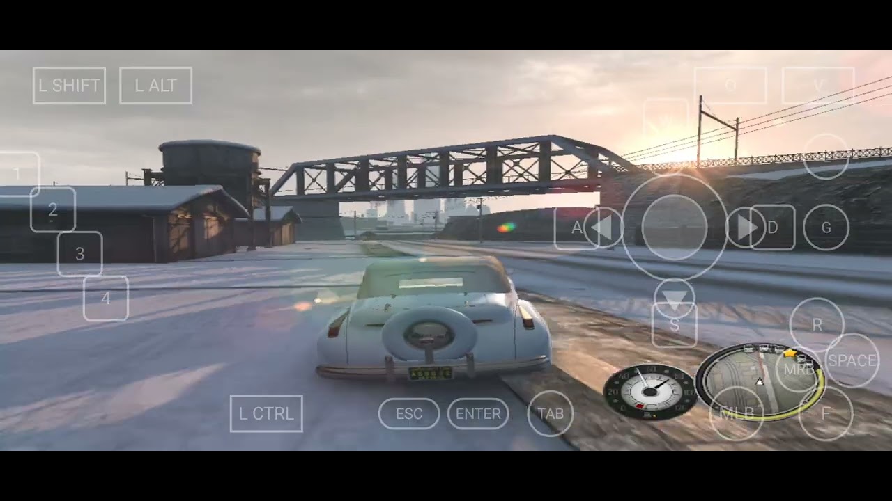 10февраля 2026 Mafia 2 snapdragon winlator 32fps на андроид мир инноваций  мобильный телефон pc стри