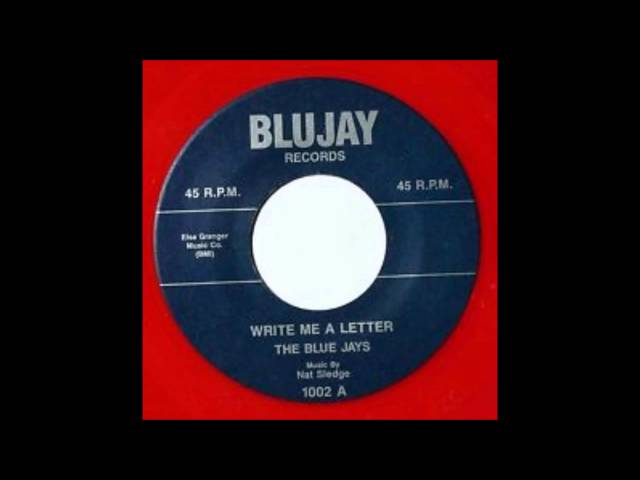 Blue Jays - Write Me A Letter '61   Blujay-1002