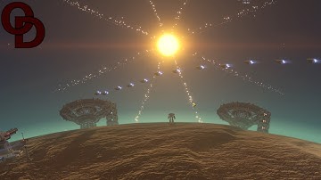 Setting up my first dyson swarm and a new smelting system - DSP - E10