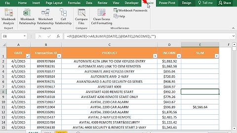 Export a full report for the workbook, using the Workbook Analysis tool of the Inquire Add-in....