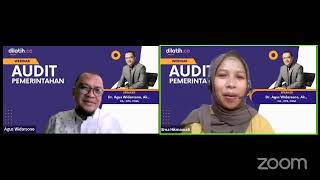 Webinar Audit Pemerintahan