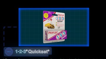 Pratley 1-2-3 Quickset® Adhesive Instructions