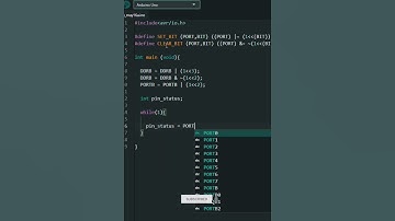 AVR PART-2 BLINK LED USING AVR CODE #arduino #arduinoproject #led #microcontroller#electronic#atmega