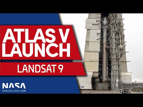 LIVE: ULA Launches Landsat 9 on Atlas V